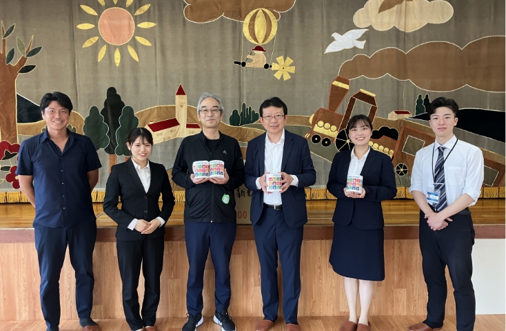五反野幼稚園トイレットペーパー寄付